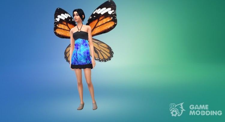 Butterfly wings 02 for Sims 4