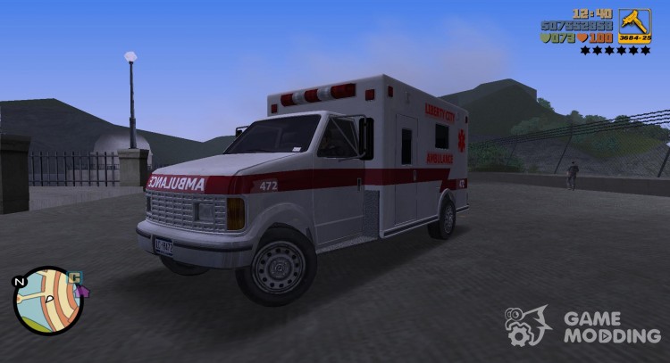 Ambulance HD для GTA 3
