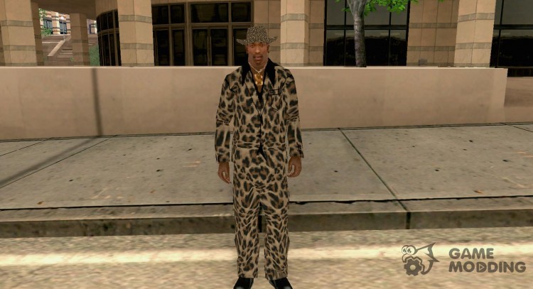 Leopard Anzug for GTA San Andreas