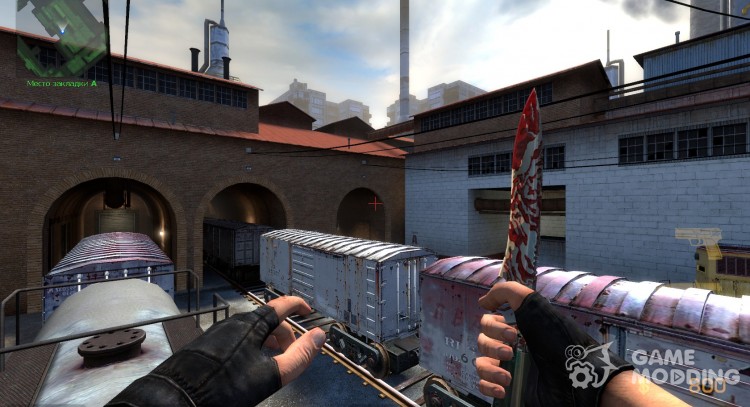 Bloood cuchillo para Counter-Strike Source