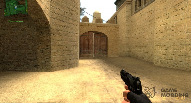 Simple negro USP para Counter-Strike Source