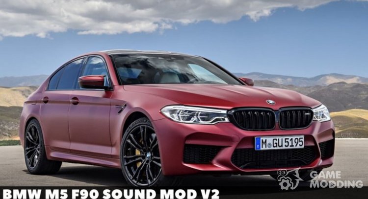 BMW M5 F90 Sound mod v2 for GTA San Andreas