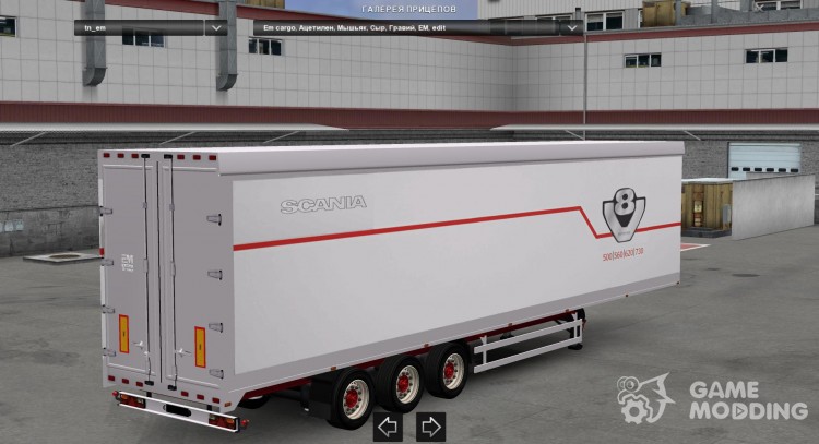 Scania Trailer для Euro Truck Simulator 2