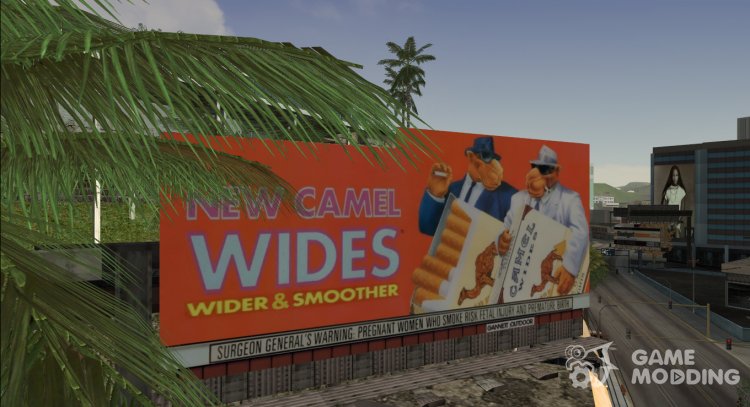 Real 90's Billboards для GTA San Andreas