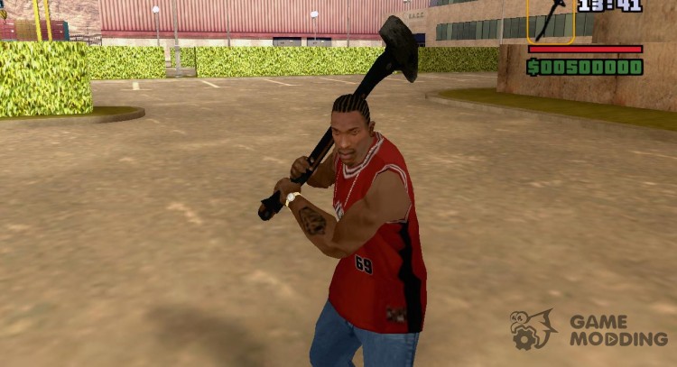 A good hammer of the game Red Faction Guerrilla for GTA San Andreas