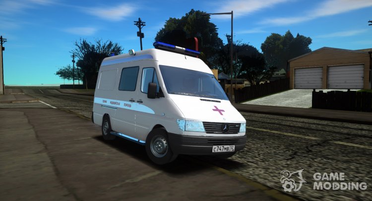 Mercedes-Benz Sprinter 312D Ambulance for GTA San Andreas