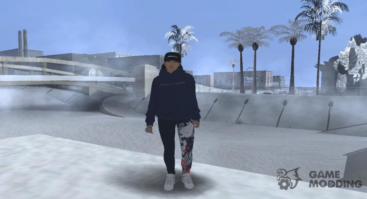 New Nurgrl3 (winter) для GTA San Andreas