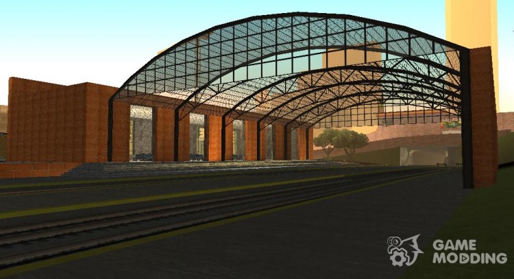 The new railway station in San Fierro for GTA San Andreas