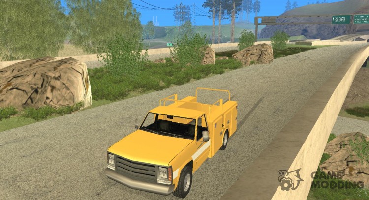 Гражданский Utility Van для GTA San Andreas
