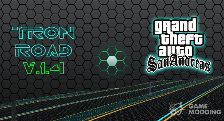 Tron road mod V.1.4 для GTA San Andreas