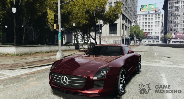 El Mercedes SLS Extreme para GTA 4