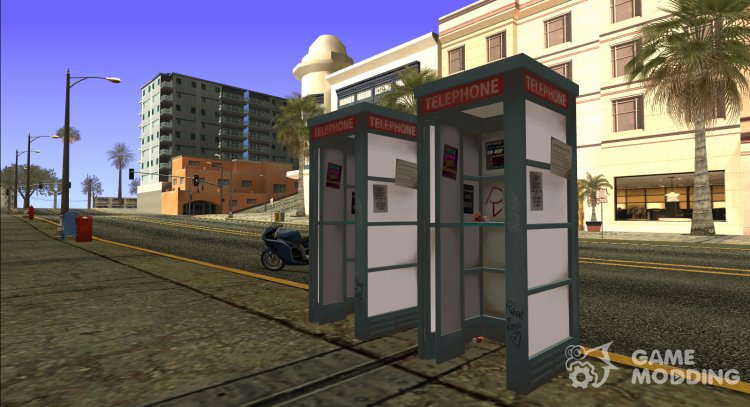 4K Telephone Booth (Normal Map) для GTA San Andreas
