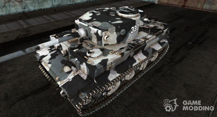 The Panzer VI Tiger Psixoy for World Of Tanks
