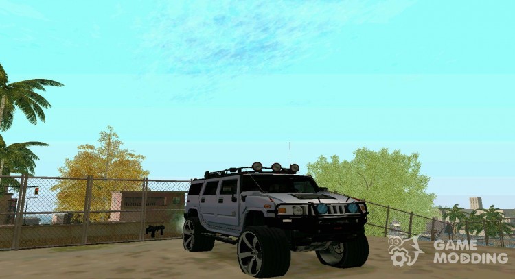 Hummer  H2  Monster для GTA San Andreas