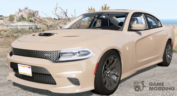 beamng drive dodge hellcat car mod