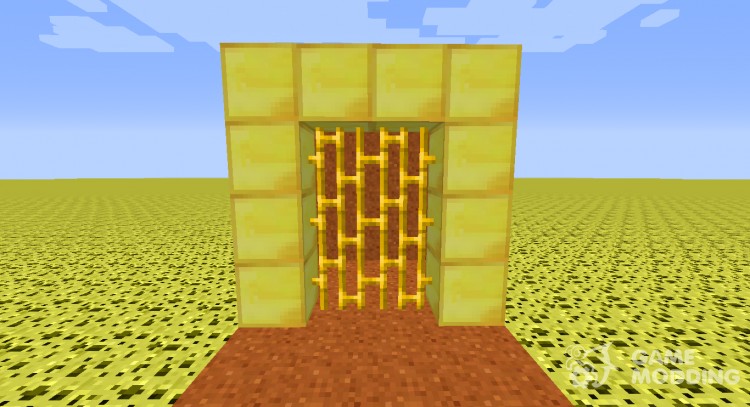 Golden Bars для Minecraft