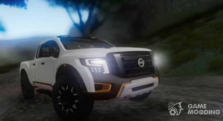 Nissan Titan Warrior 2017 для GTA San Andreas