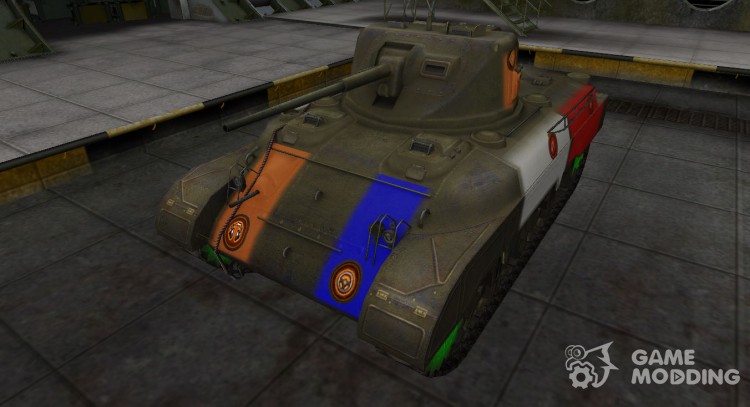 High-quality skin for M7 for World Of Tanks