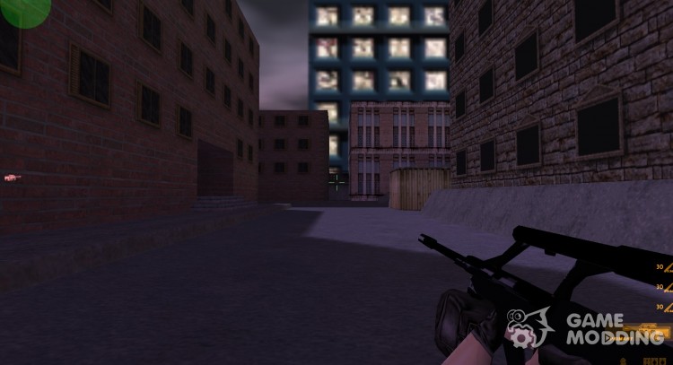 Mystic's black auG for Counter Strike 1.6