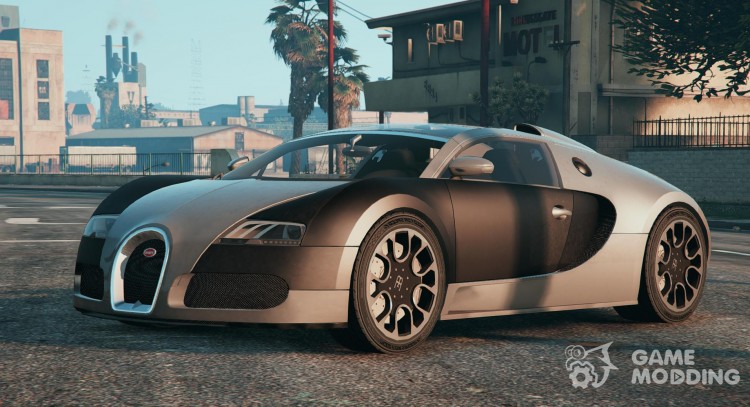 Bugatti Veyron ( Automatic Spoiler ) for GTA 5