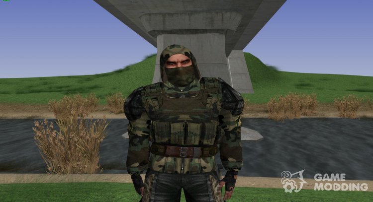 A member of the group the Renegades from S. T. A. L. K. E. R V. 2 for GTA San Andreas