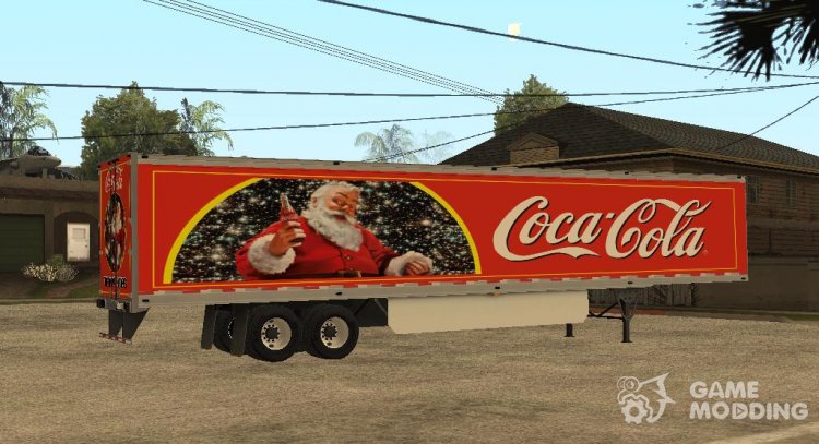 Trailer Coca Cola Christmas Edition для GTA San Andreas