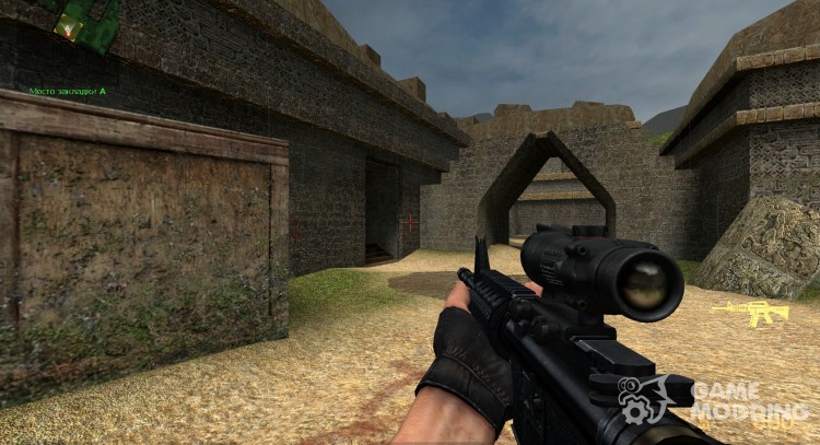 Colt M4A1 - Book's Anims for Counter-Strike Source