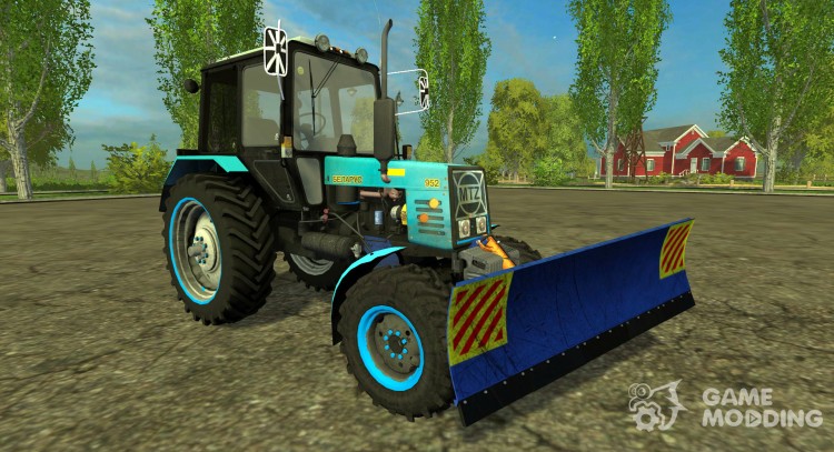 МТЗ 952 Belarus + Отвал v1.0 для Farming Simulator 2015