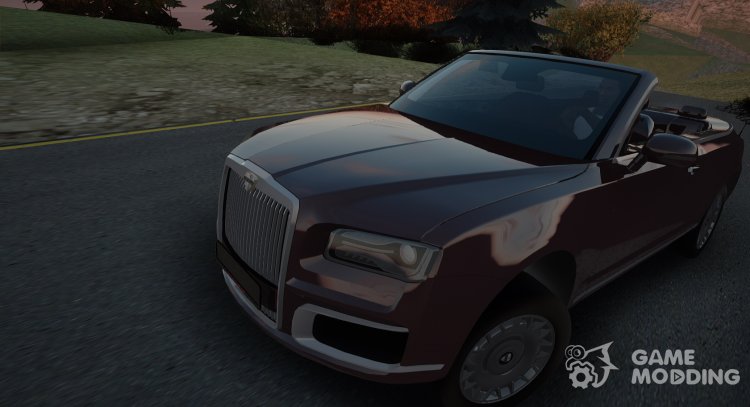 Aurus Senat Convertible para GTA San Andreas