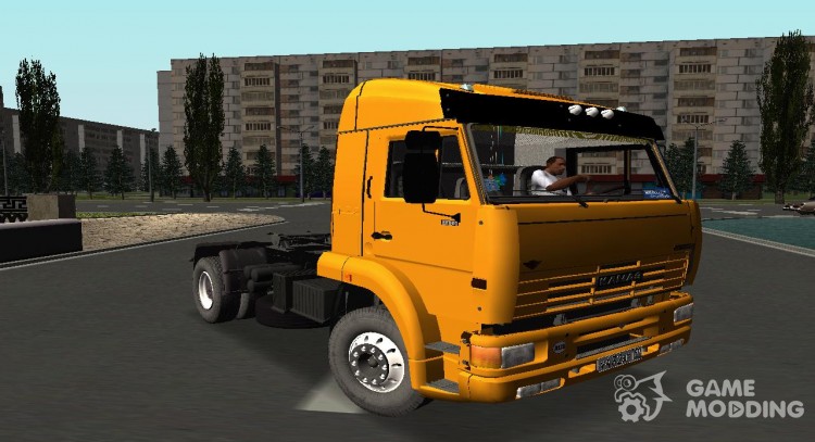 Kamaz 5460 de camiones 2 [beta 2] para GTA San Andreas
