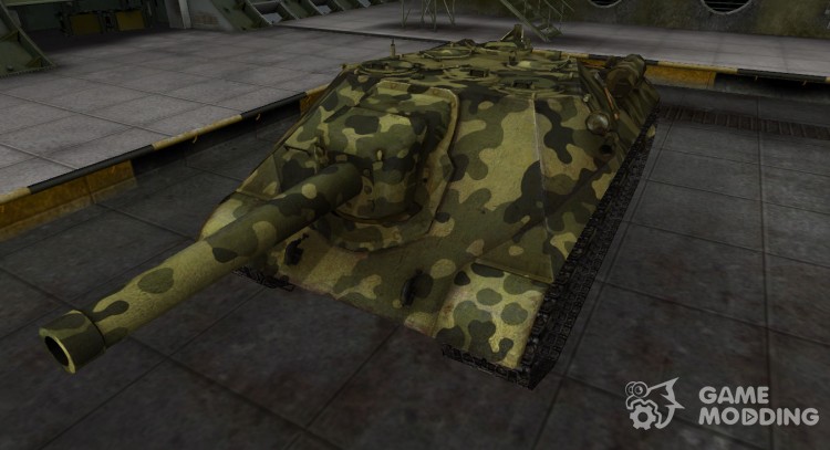 El skin para el Objeto 704 con el camuflaje para World Of Tanks