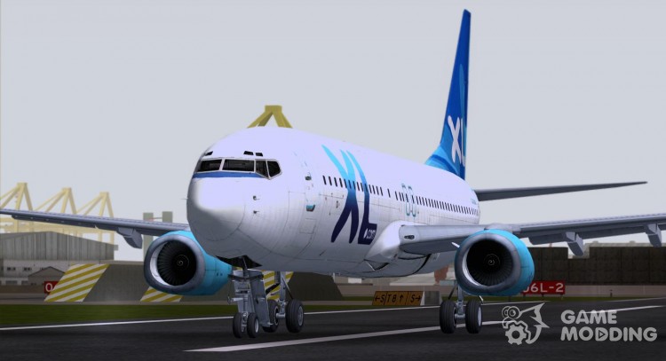 The Boeing 737-800 XL Airways for GTA San Andreas