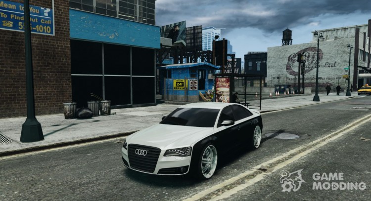 Audi A8 tuning для GTA 4