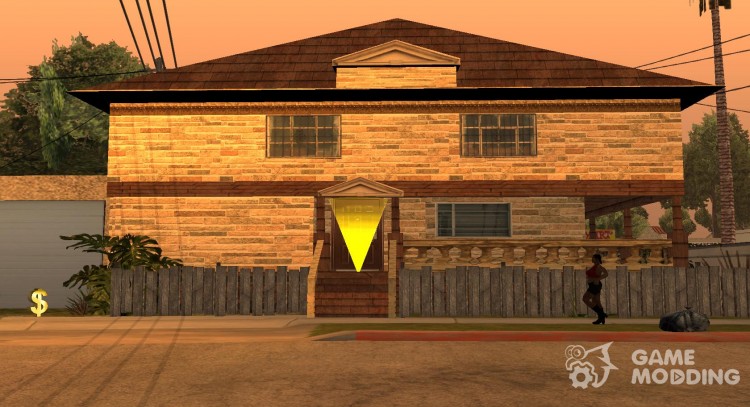 New house for CJ for GTA San Andreas