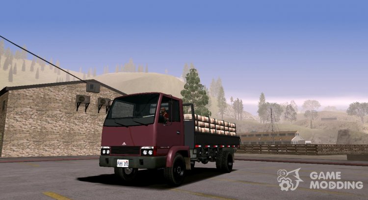 GTA V Maibatsu Mule-Flatbed (VehFunc) для GTA San Andreas