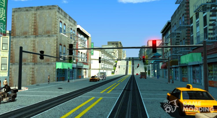 Новые дороги в San Fierro для GTA San Andreas