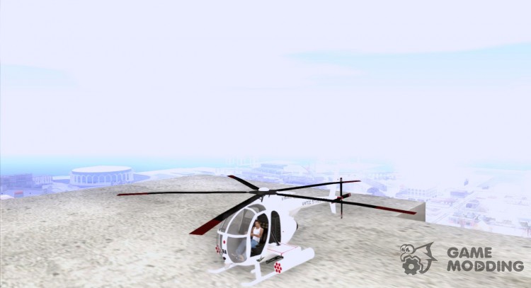 AH-6 Little Bird para GTA San Andreas