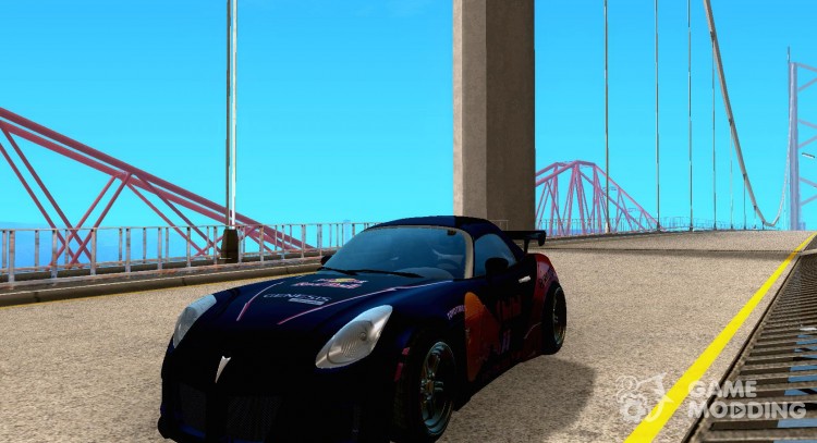 Pontiac Solstice Redbull для GTA San Andreas