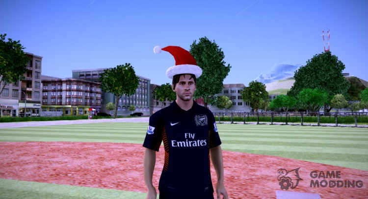 Messi Arsenal Christmas Special для GTA San Andreas