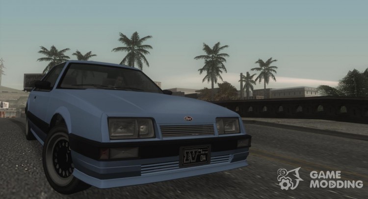 GTA IV Graphics 1.0 for GTA San Andreas