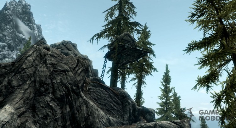 Дом на дереве для TES V: Skyrim