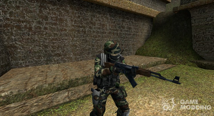Jungle Camo CT for Counter-Strike Source
