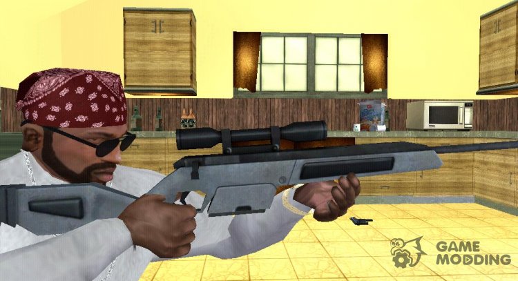 Scout from Counter Strike Source for GTA San Andreas
