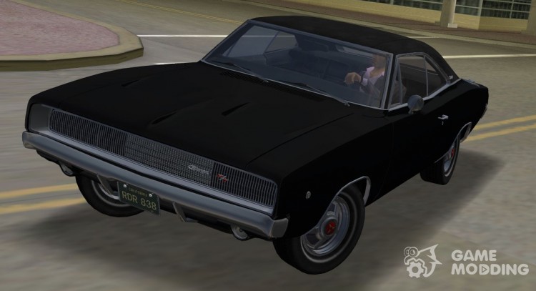 Dodge Charger 426 RT 1968 Bullitt для GTA Vice City