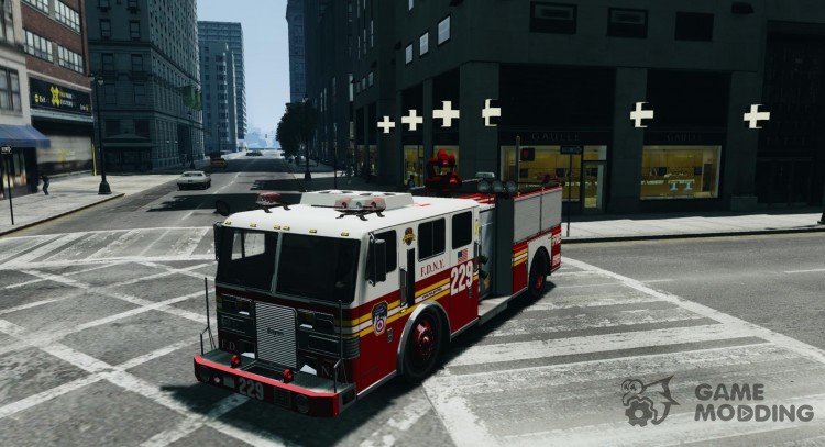 Fire Truck FDNY для GTA 4
