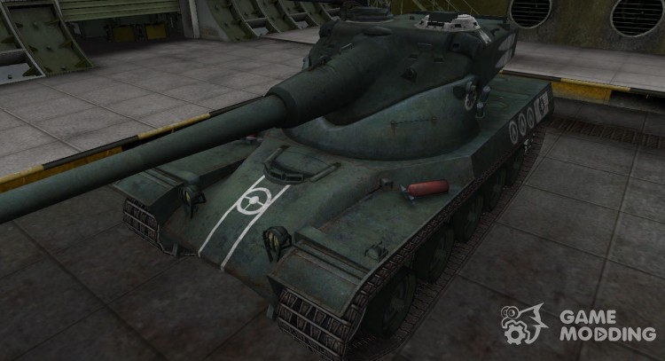 Breaking through the zone contour for AMX 50B for World Of Tanks