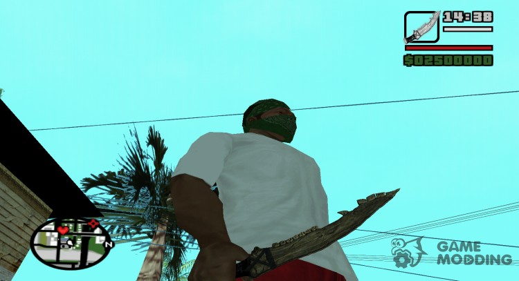 Первый клинок из сериала Сверхъестественное для GTA San Andreas