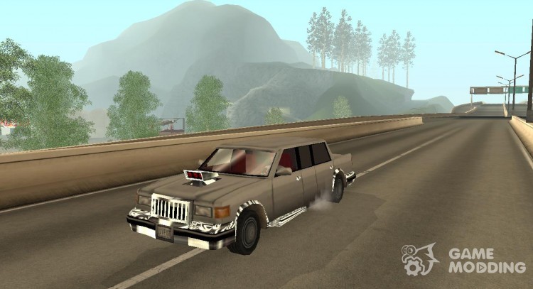 Love Fist Limousine for GTA San Andreas