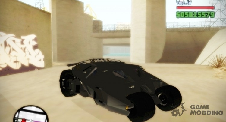 Tumbler Batmobile 2.0 для GTA San Andreas