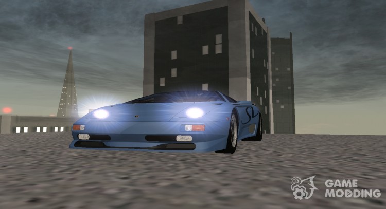 Lamborghini Diablo SV 1995 для GTA San Andreas